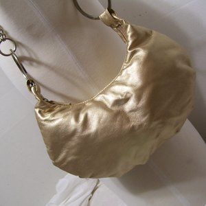 Fashion Handbag Matte Gold Sak Hobo  NWOT